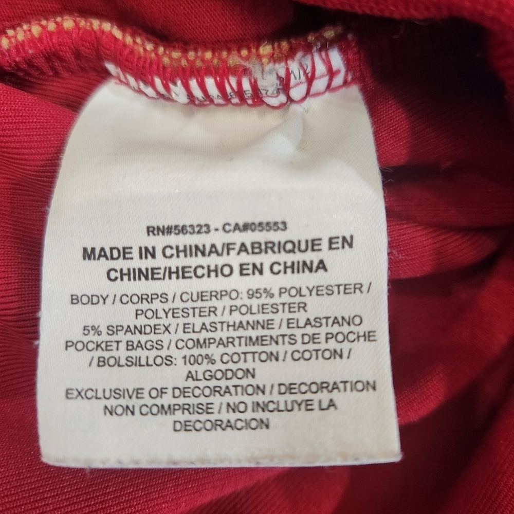 Nike Women’s Sportswear Velour Heritage Joggers Burgandy Red/Gold Womens Medium - Picture 6 of 8